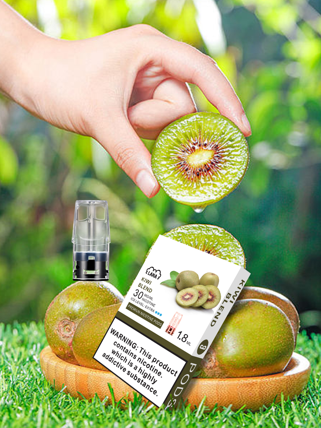 lana煙彈奇異果口味