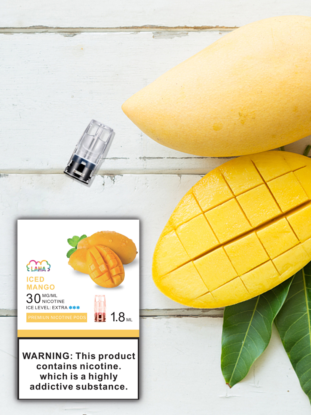 LANA煙彈芒果冰口味