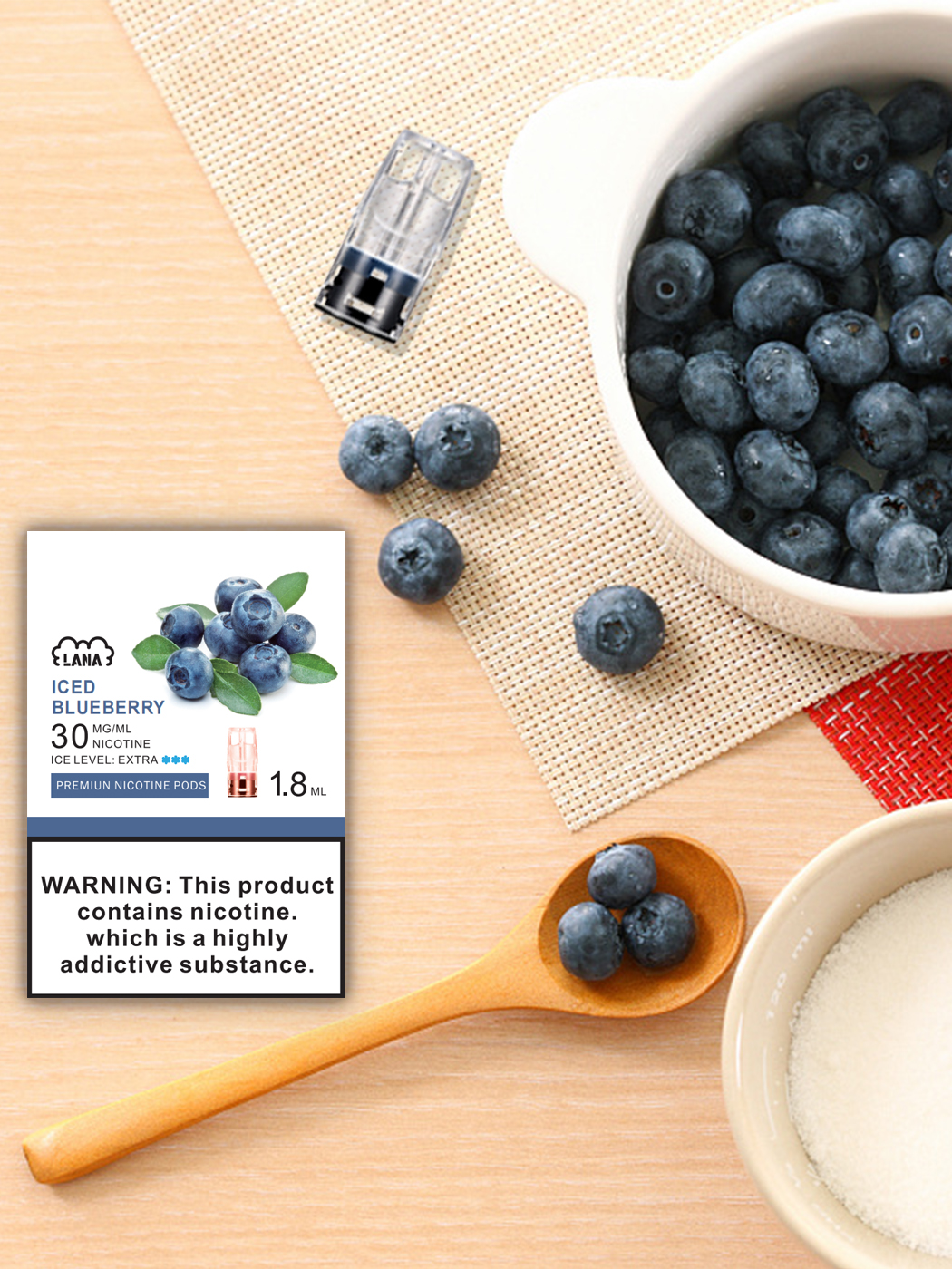 LANA煙彈藍莓口味