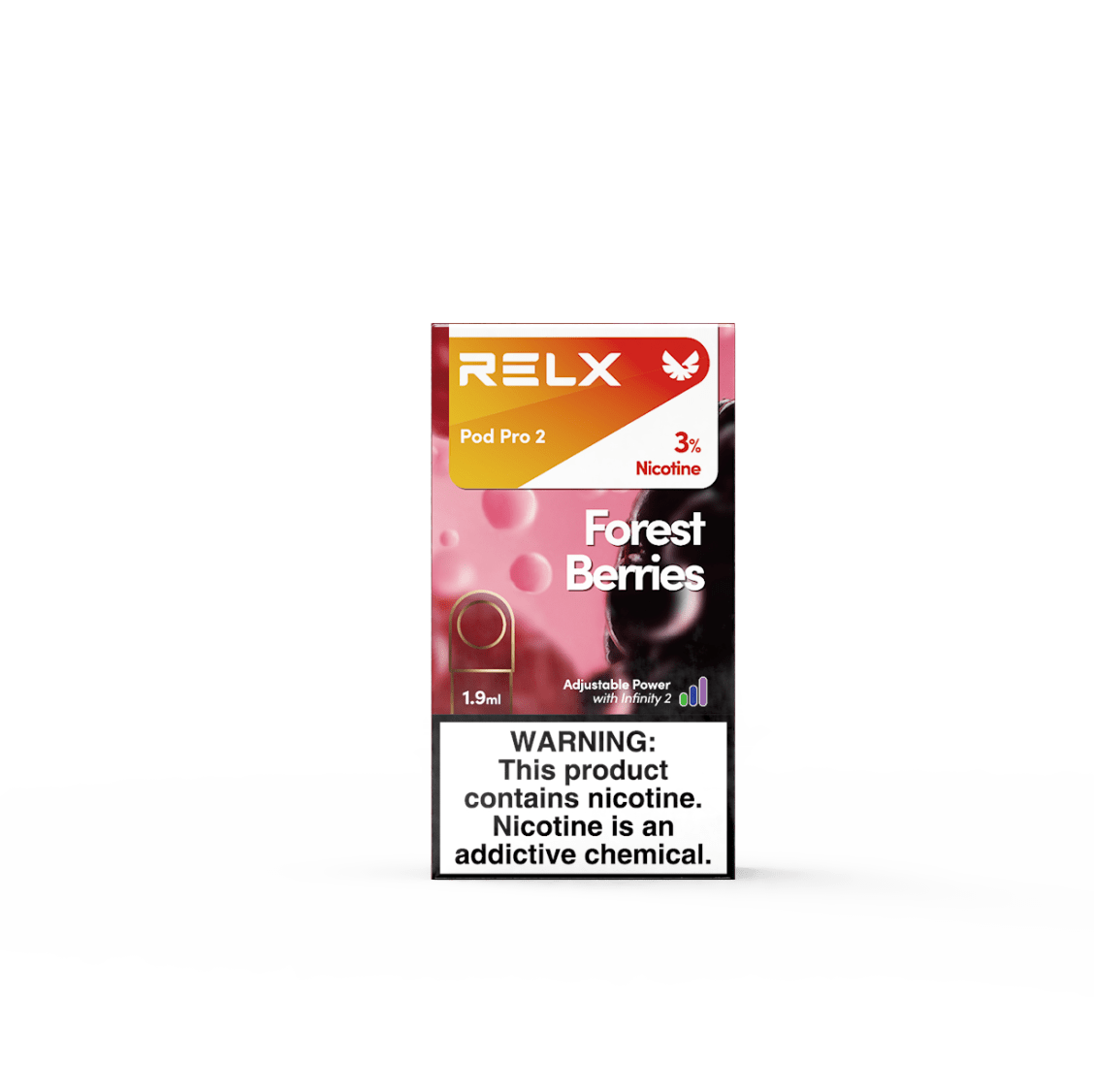 relx拋棄式煙彈混合莓果口味