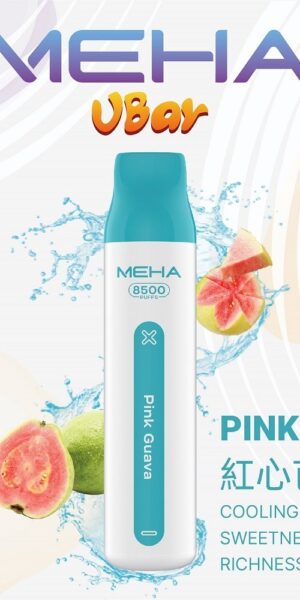 魅嗨8500口拋棄式電子煙-紅心芭樂