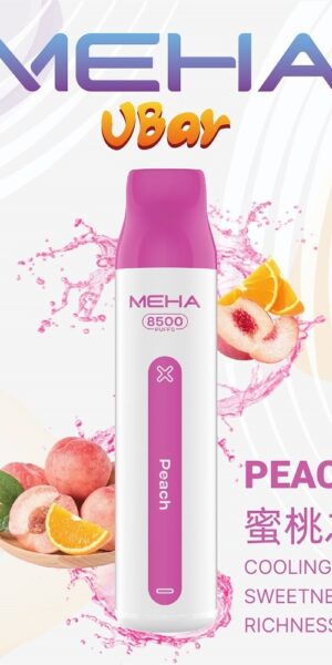 魅嗨8500口拋棄式電子煙-蜜桃之戀